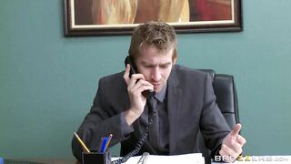 Big Tits Secretary Fucked in the Office