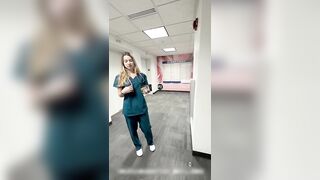 Nurse Fucked by Black in Parking Garage